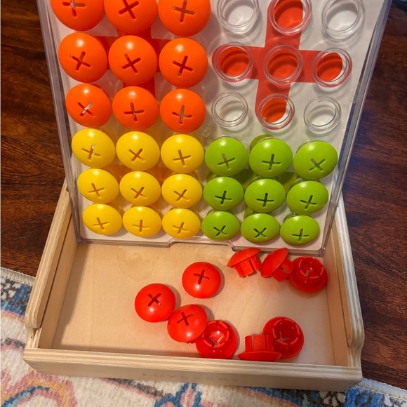 LOVEVERY Mosaic Colorful Button Sorting Game Educational Toy - Picture 6 of 6